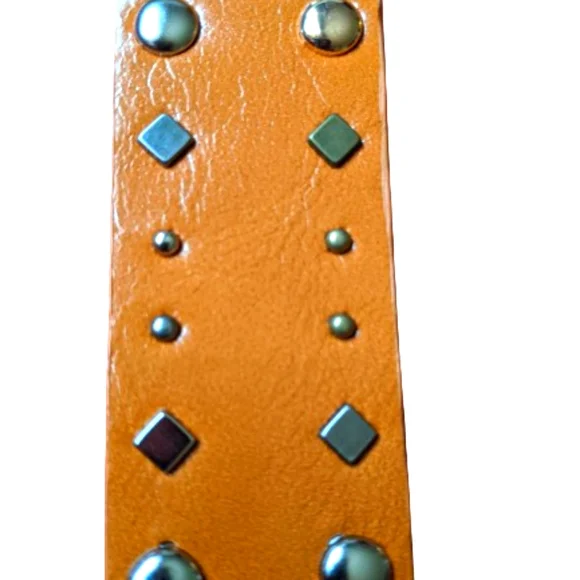 Steve Madden Studded Faux Leather Belt - Picture 2 of 6